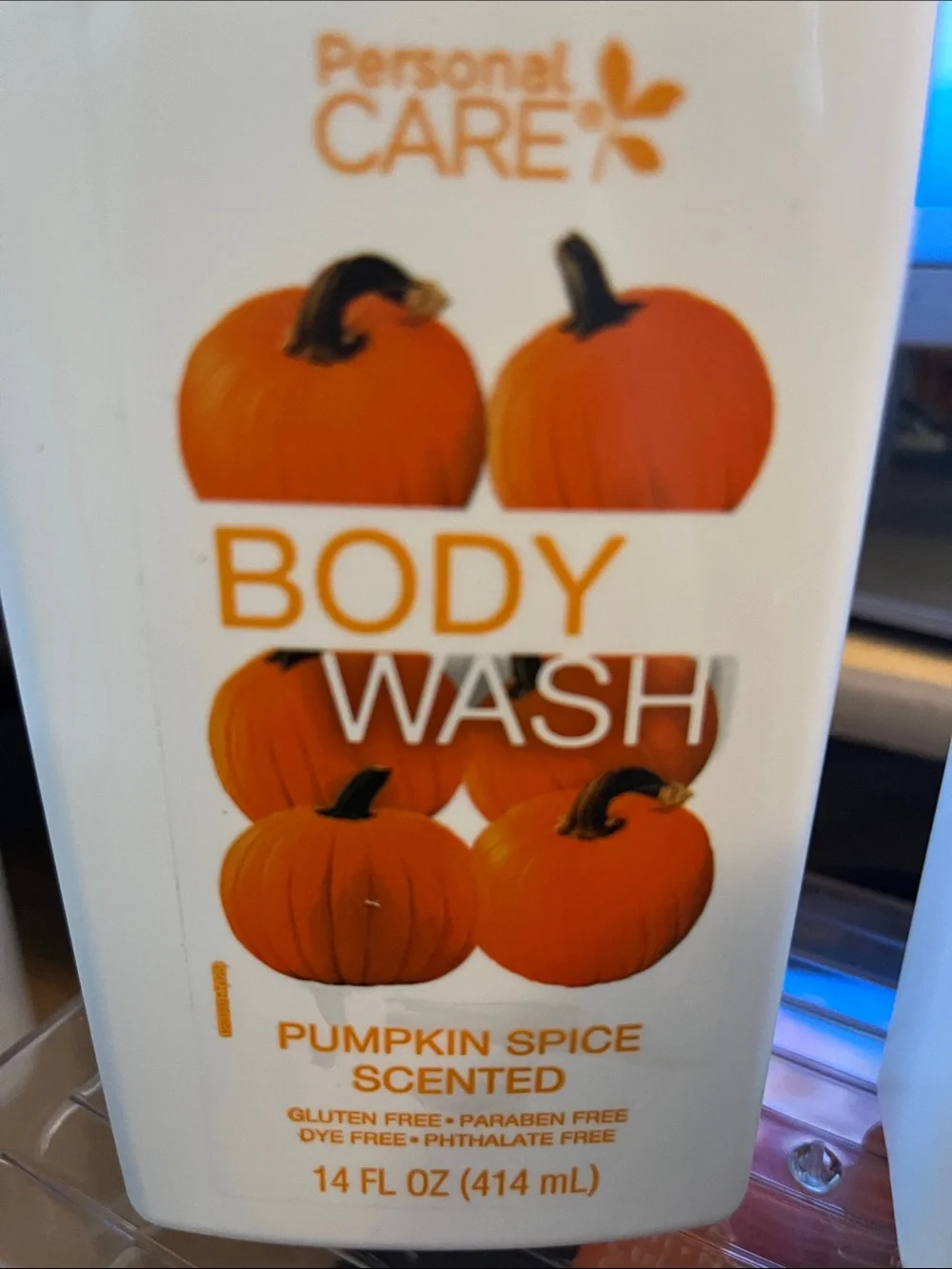 Personal Care Pumpkin Spice Body Wash & Power Stick Deodorant - Warm Orange